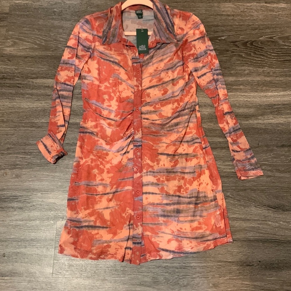 Multicolored Wild Fable size S mini dress.